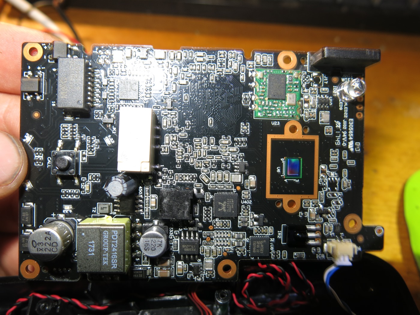 Внутренее устройство вызывной панели Dahua VTO2111D-WP (фото 2)