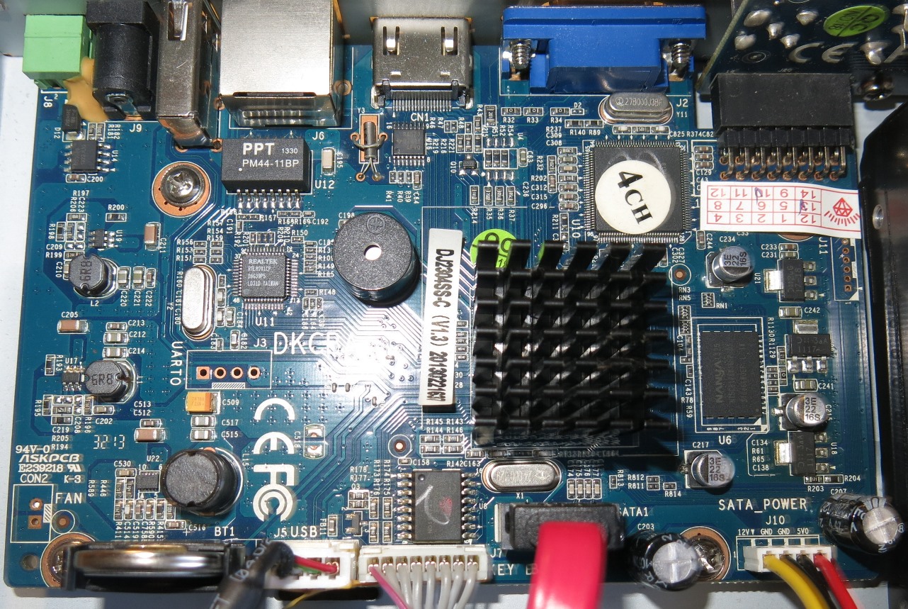 Плата видеорегисторатора TVT TD-2304SS-C