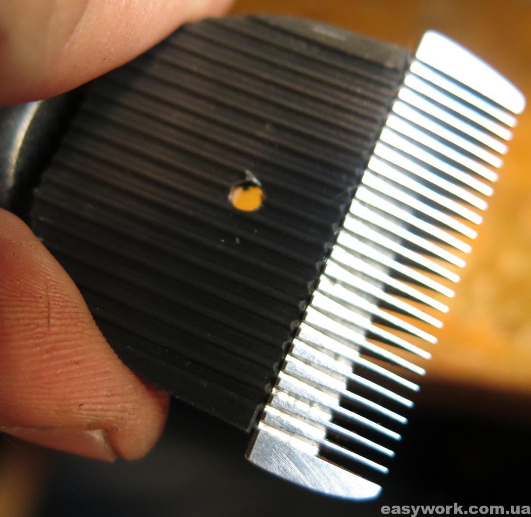 Просверленное отверстие вместо фиксатора (фото 2)