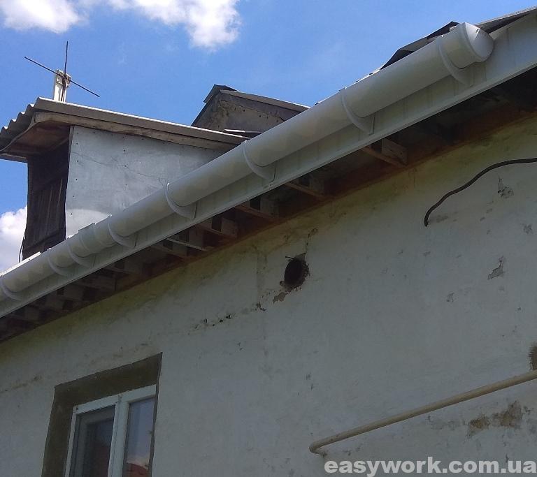 Исходное вентиляционное отверстие (снаружи)