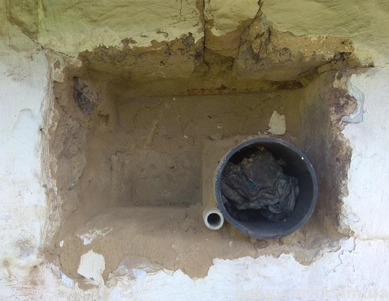 Убираем кирпичи