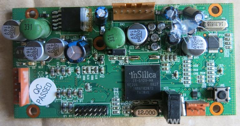 Замененные конденсаторы по факту