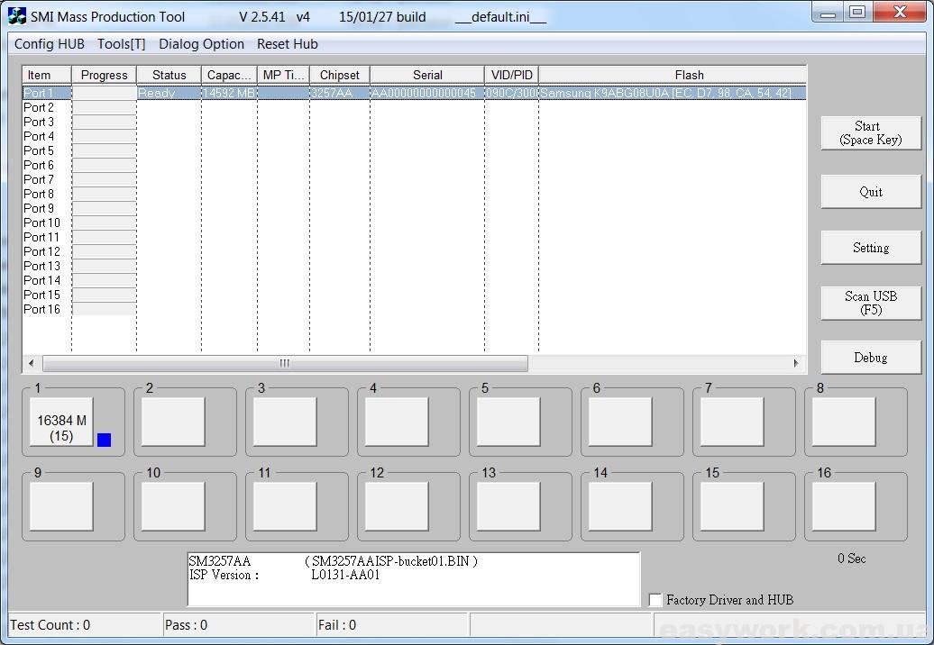 Программа SMI Mass Production Tool V2.5.41