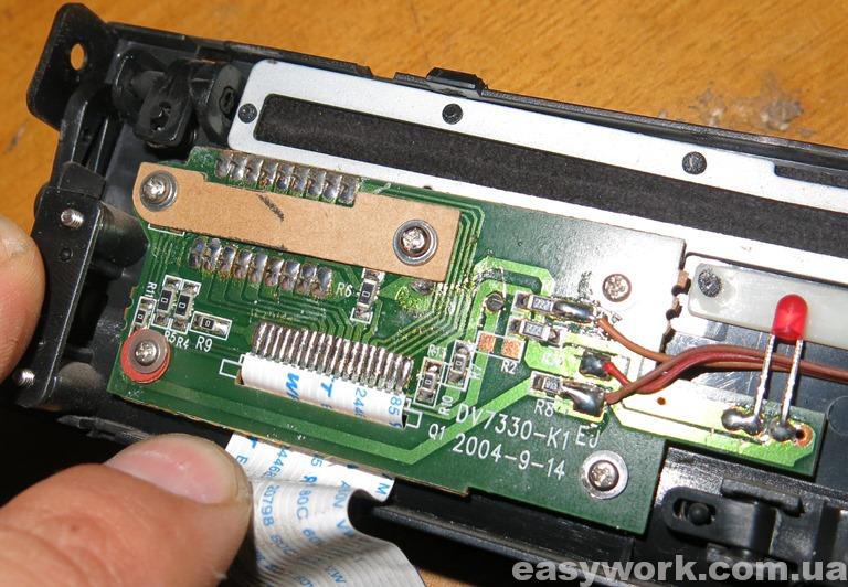 Плата разъема передней панели