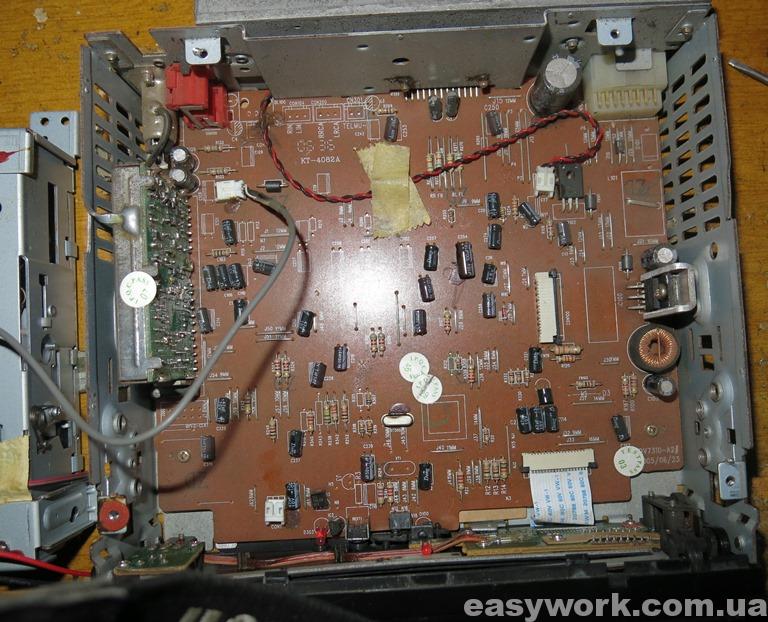 Лицевая сторона платы