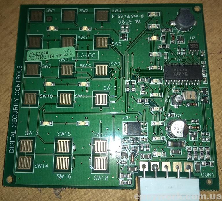 Плата клавиатуры PC1555RKZ