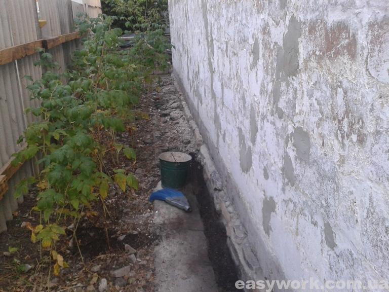 Старая отмостка