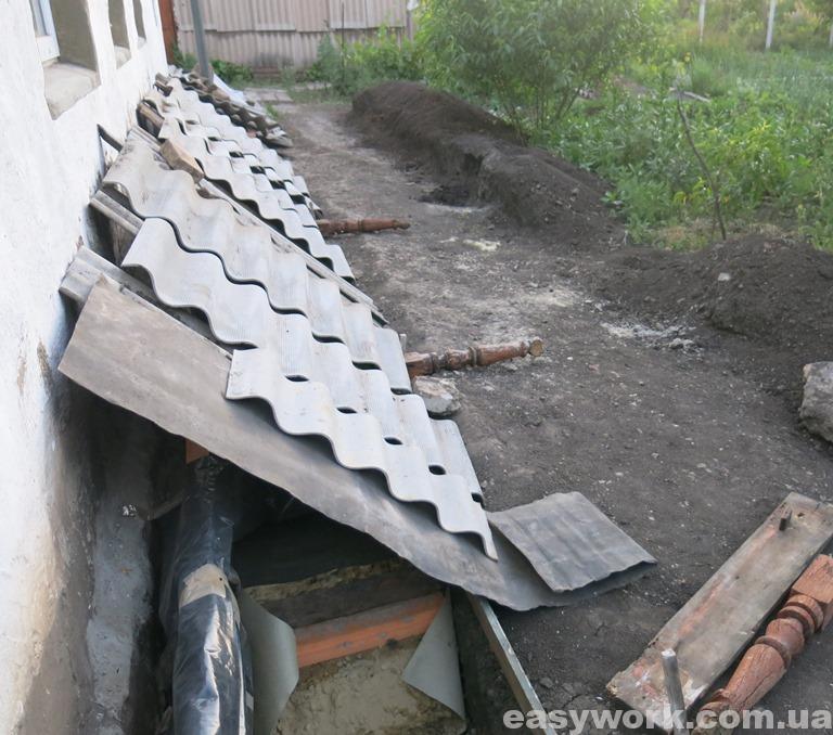 Закрываем бетон от быстрого высыхания