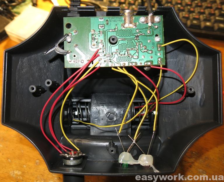 Внутреннее устройство антенны DVB-T FB-027