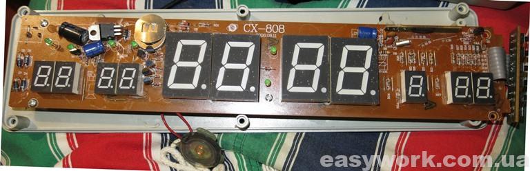 Плата часов CX-808