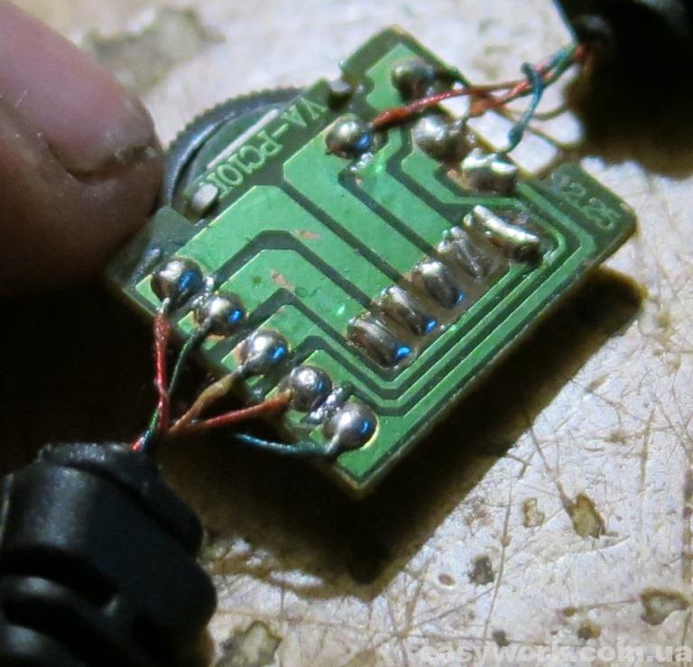 Плата регулятора громкости VA-PC10R