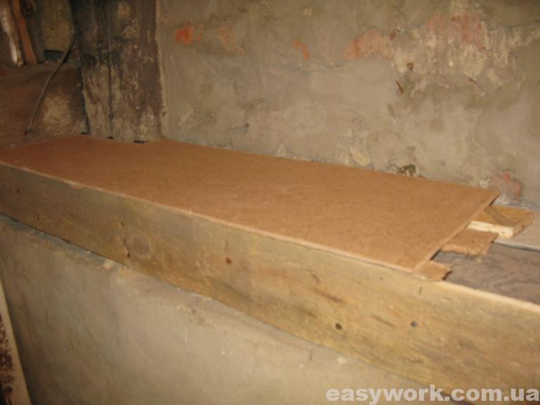 Закрепляю подложки под ровное основание (фото 3)