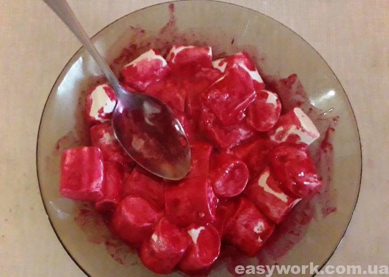 Нагреваем маршмеллоу