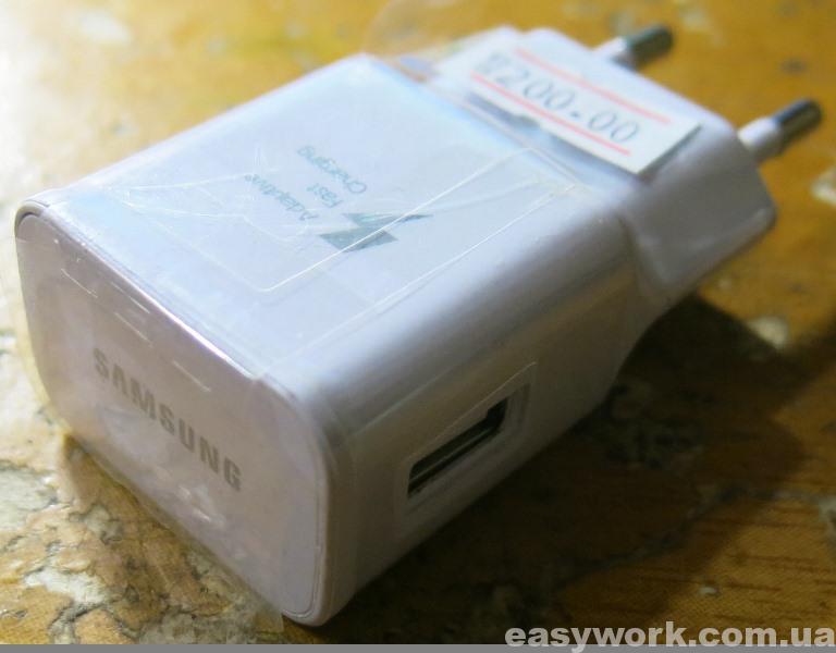 Зарядное SAMSUNG EP-TA20EWE
