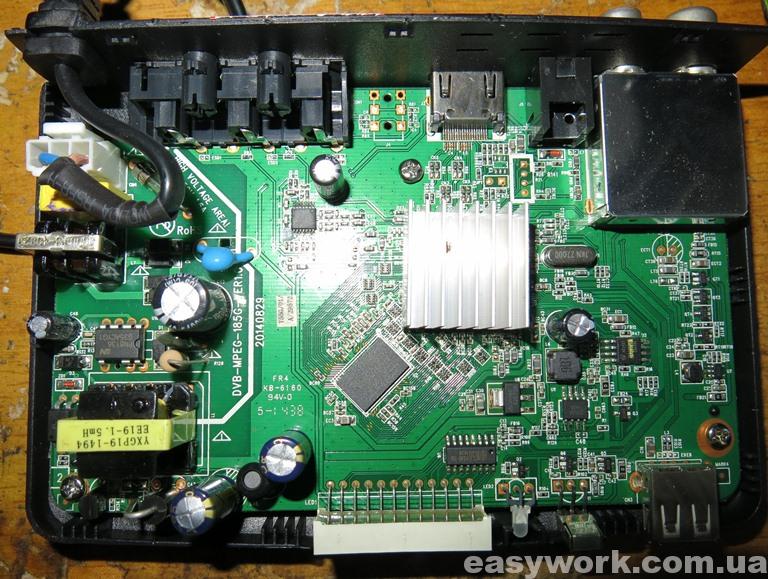 Внутреннее устройство World Vision T55