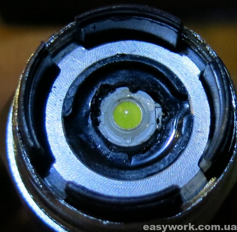 Расширение отверстия заглушки