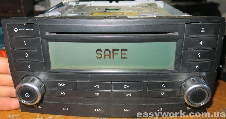 Магнитола VW Delta 7L6 035 195D