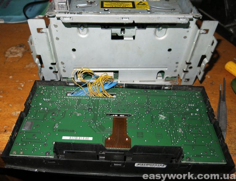 Снятие лицевой панели