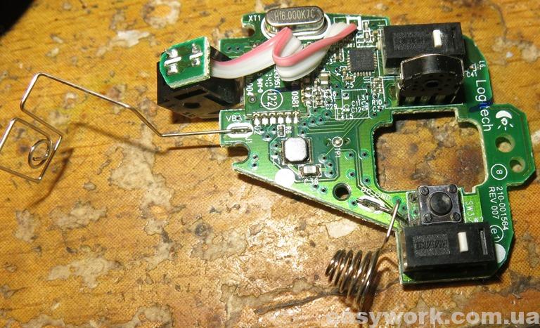 Плата мышки Logitech M171 (фото 2)