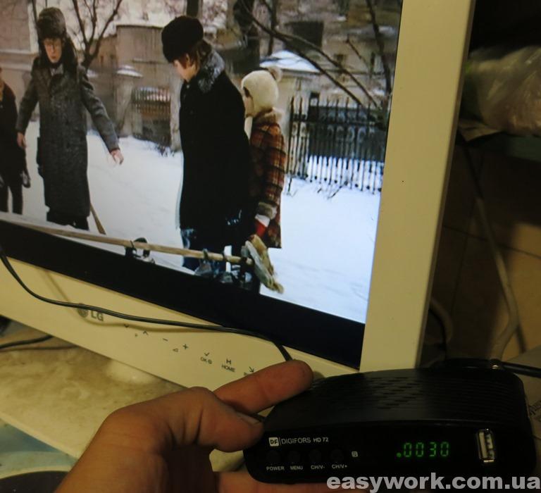 Т2-тюнер DIGIFORS HD 72 (фото 2)