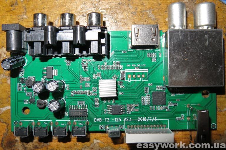 Плата Т2-тюнера DIGIFORS HD 72