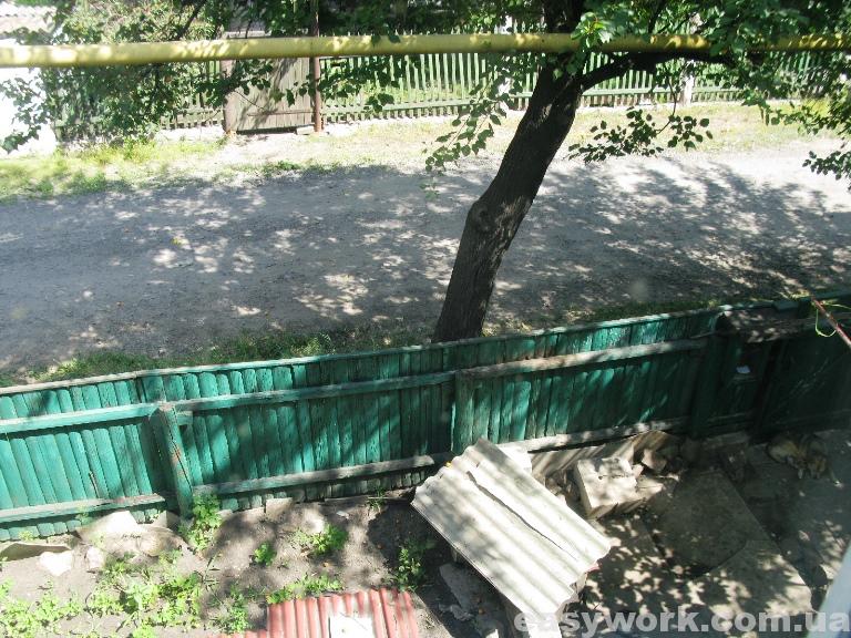 Старый деревянный забор