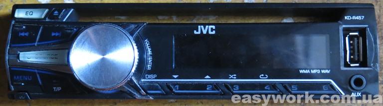 Магнитола JVC KD-R457