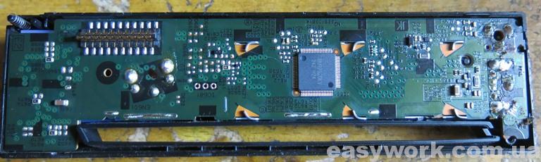 Плата лицевой панели магнитолы JVC KD-R457