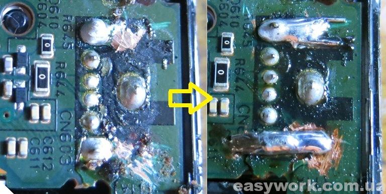 Пропайка USB разъема магнитолы
