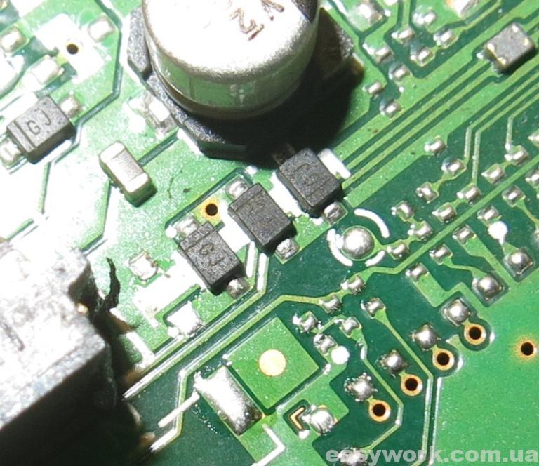 Подтягивающие диоды USB шины