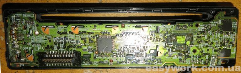 Плата лицевой панели магнитолы SONY CDX-GT500U