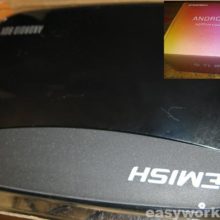 Залитая приставка EMISH X700 Android TV Box