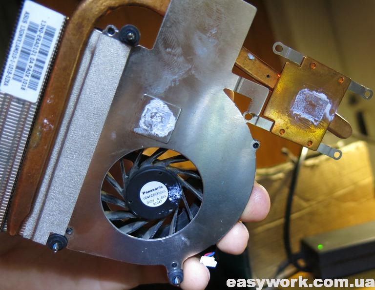 Система охлаждения ноутбука ASUS