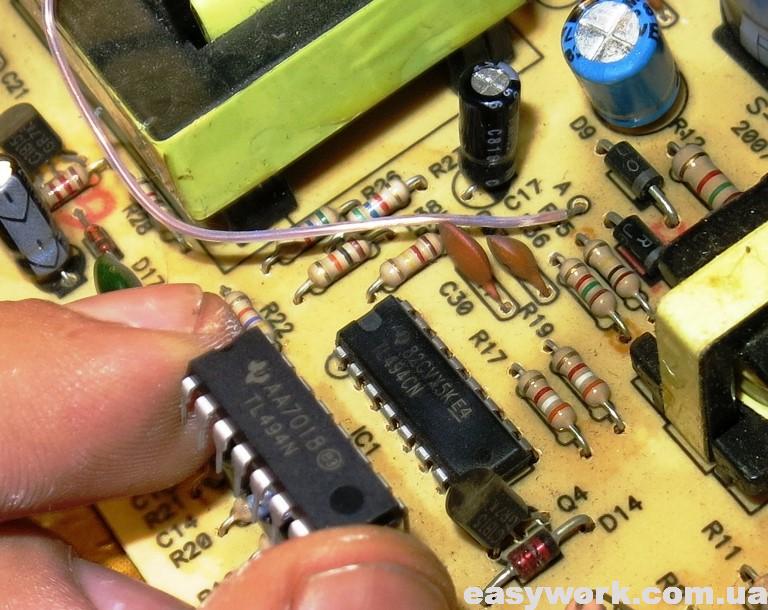 Замена микросхемы TL494