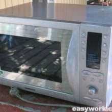 Ремонт микроволновой печи Samsung CE115KSR (не греет)