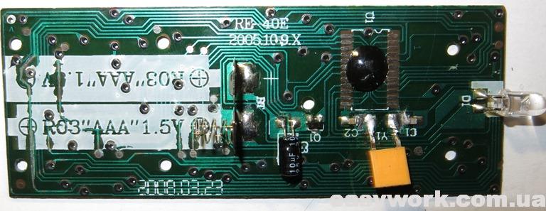 Плата с маркировкой RE-40E