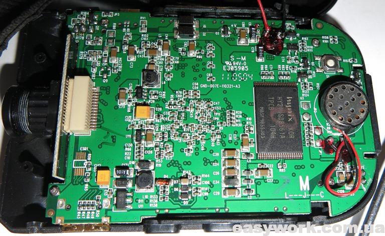 Плата регистратора Gazer H511