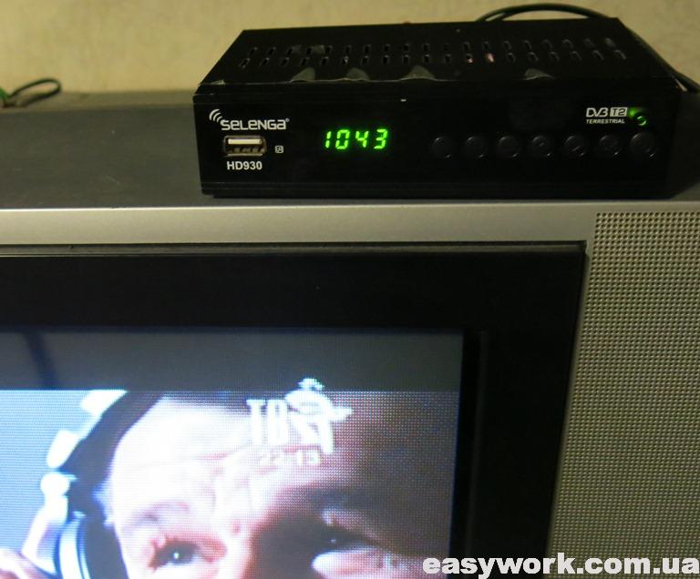 Проверка T2 тюнера SELENGA HD930