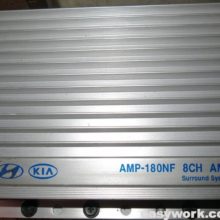 Усилитель Hyundai Kia AMP-180AM (нет звука)