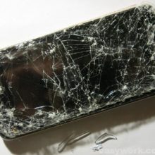 Осмотр разбитого смартфона BQ-4585 (переехала машина)