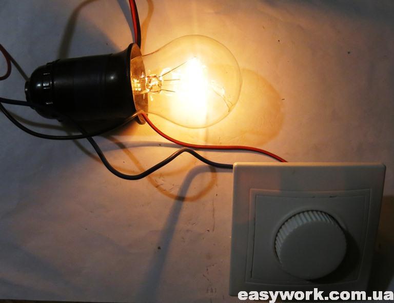 Проверка диммера TDM ELECTRIC