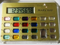 Калькулятор MARY KAY (замена батарейки)