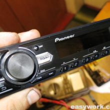 Ремонт магнитолы PIONEER MVH-08UB (энкодер)