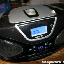 Ремонт магнитолы SUPRA BB-CD901 KII