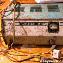 Ремонт зарядного устройства Электрон 3М