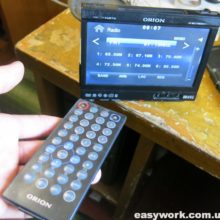 Ремонт магнитолы Orion AVM-57186BTG (не включается)