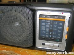 Ремонт радиоприемника Aiwa FR-C52 EZ (нет гнезда)