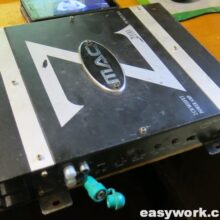 Ремонт усилителя Mac Audio Z 2100 (глухой звук)