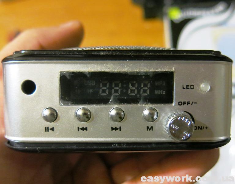 Вид с лицевой панели