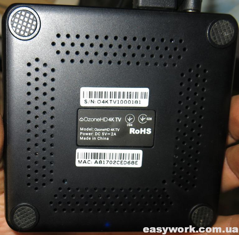 Наклейки на корпусе приставки